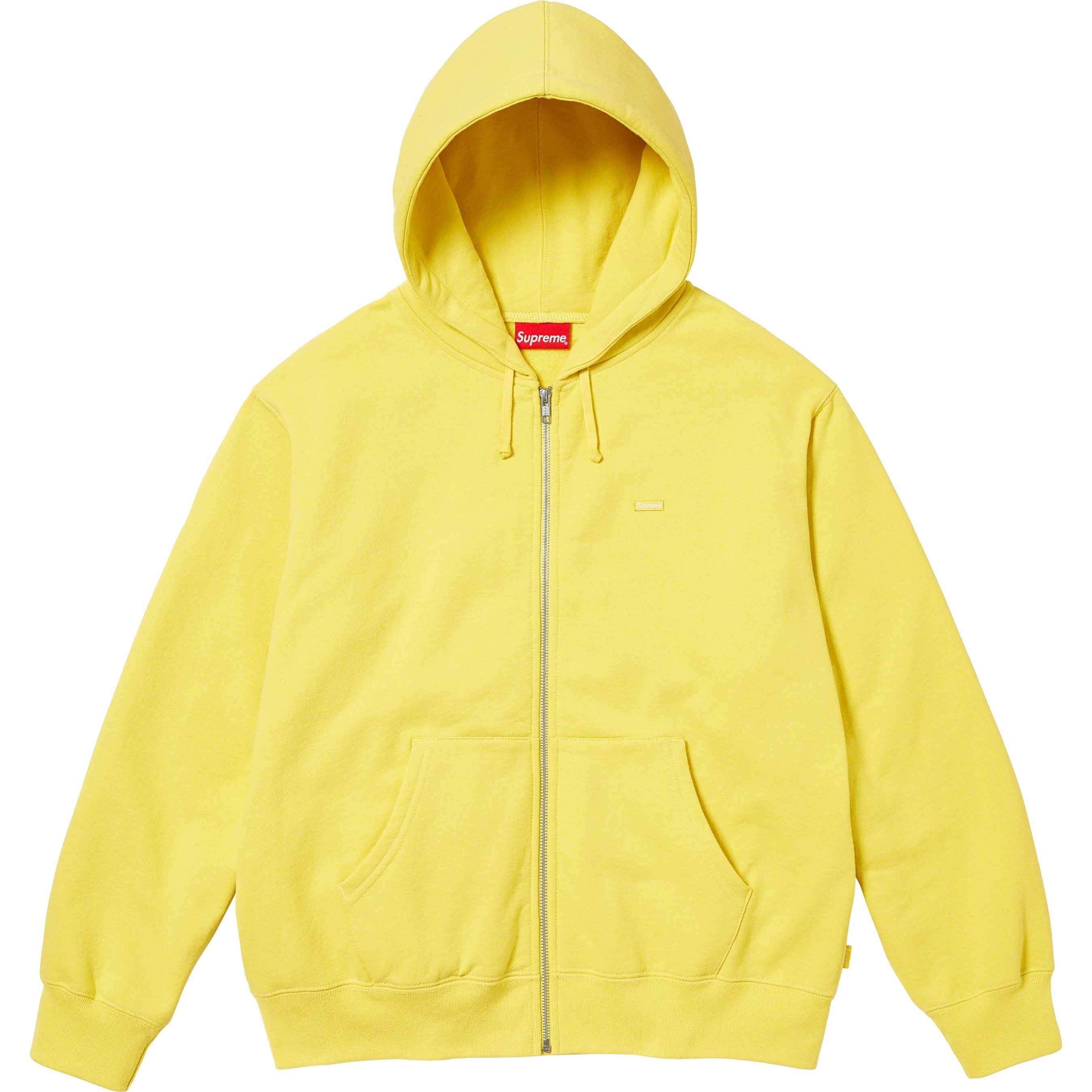 Small Box Zip Up Hooded Sweatshirt view 2